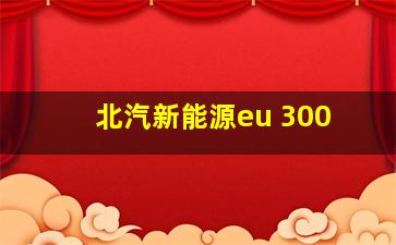 北汽新能源eu 300